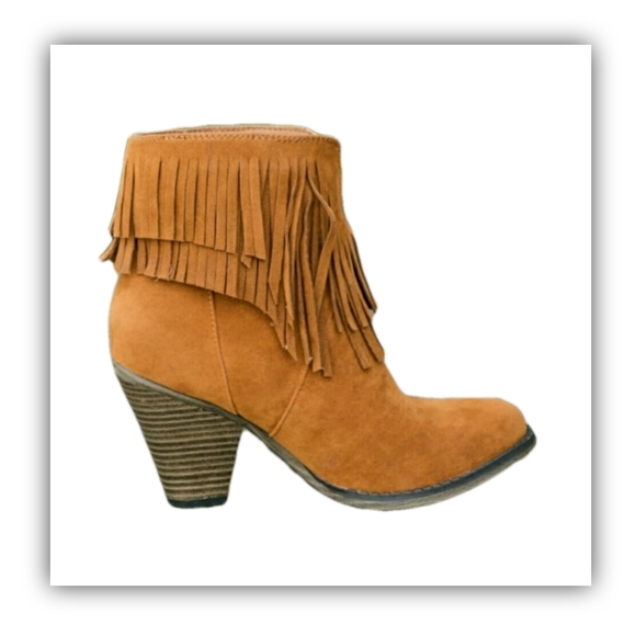TAN SUEDE BOOTS - Picture 4 of 5
